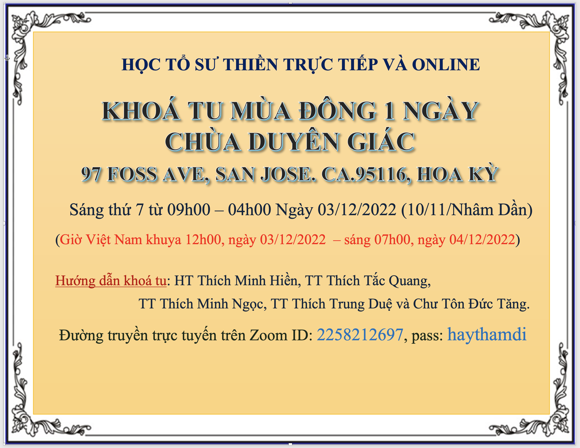 DUYEN GIAC
