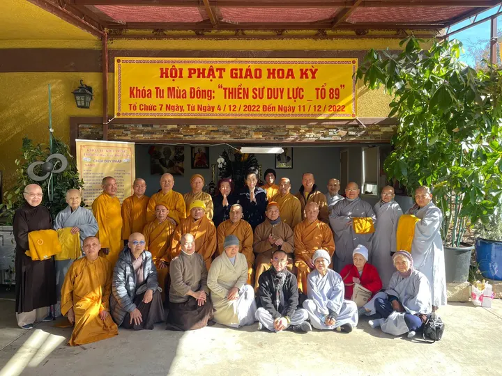 Hình ảnh Khoá Tu Mùa Đông Thiền Sư Duy Lực – Tổ 89 – Chùa Duy Pháp – 05.12.2022