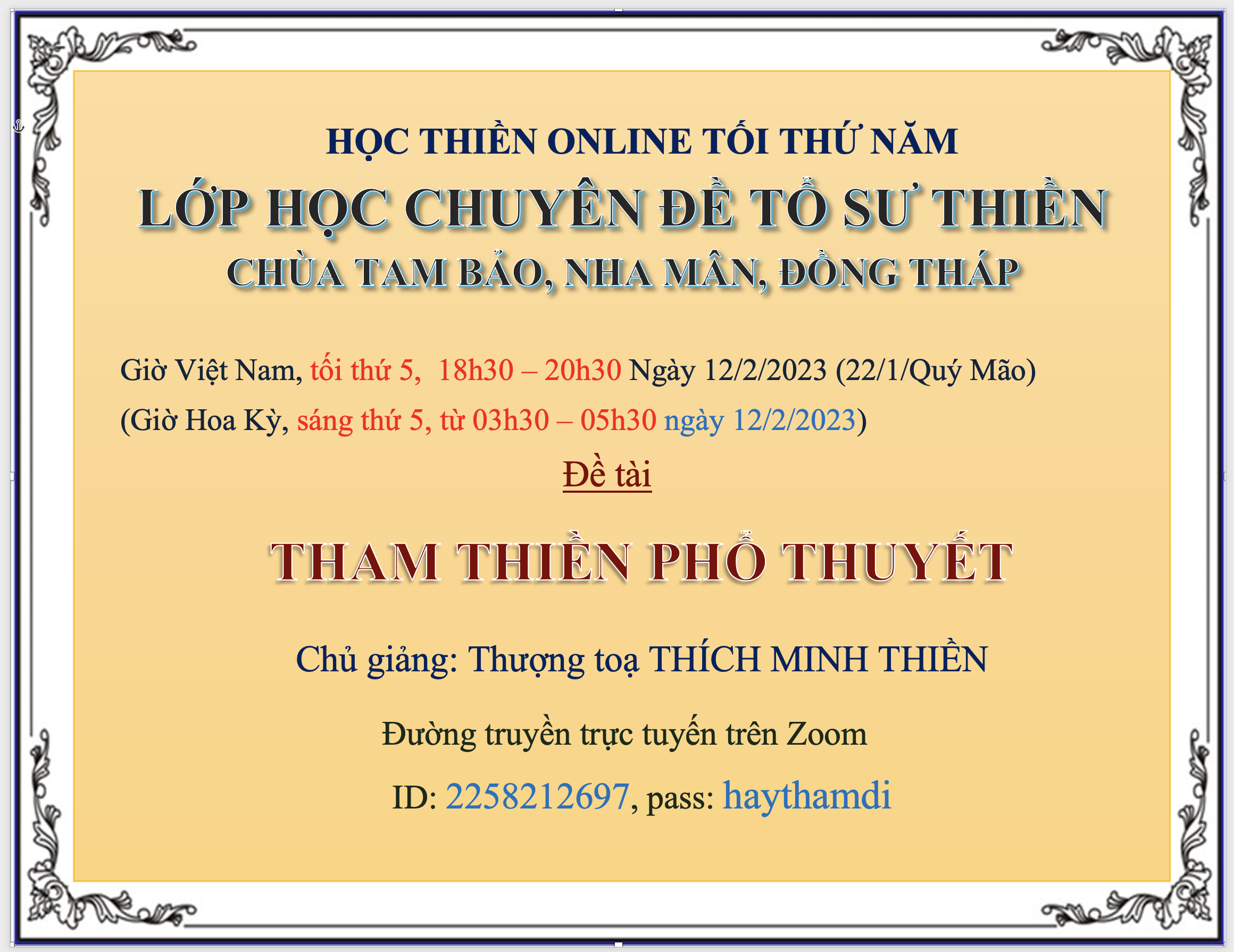 tham thien 