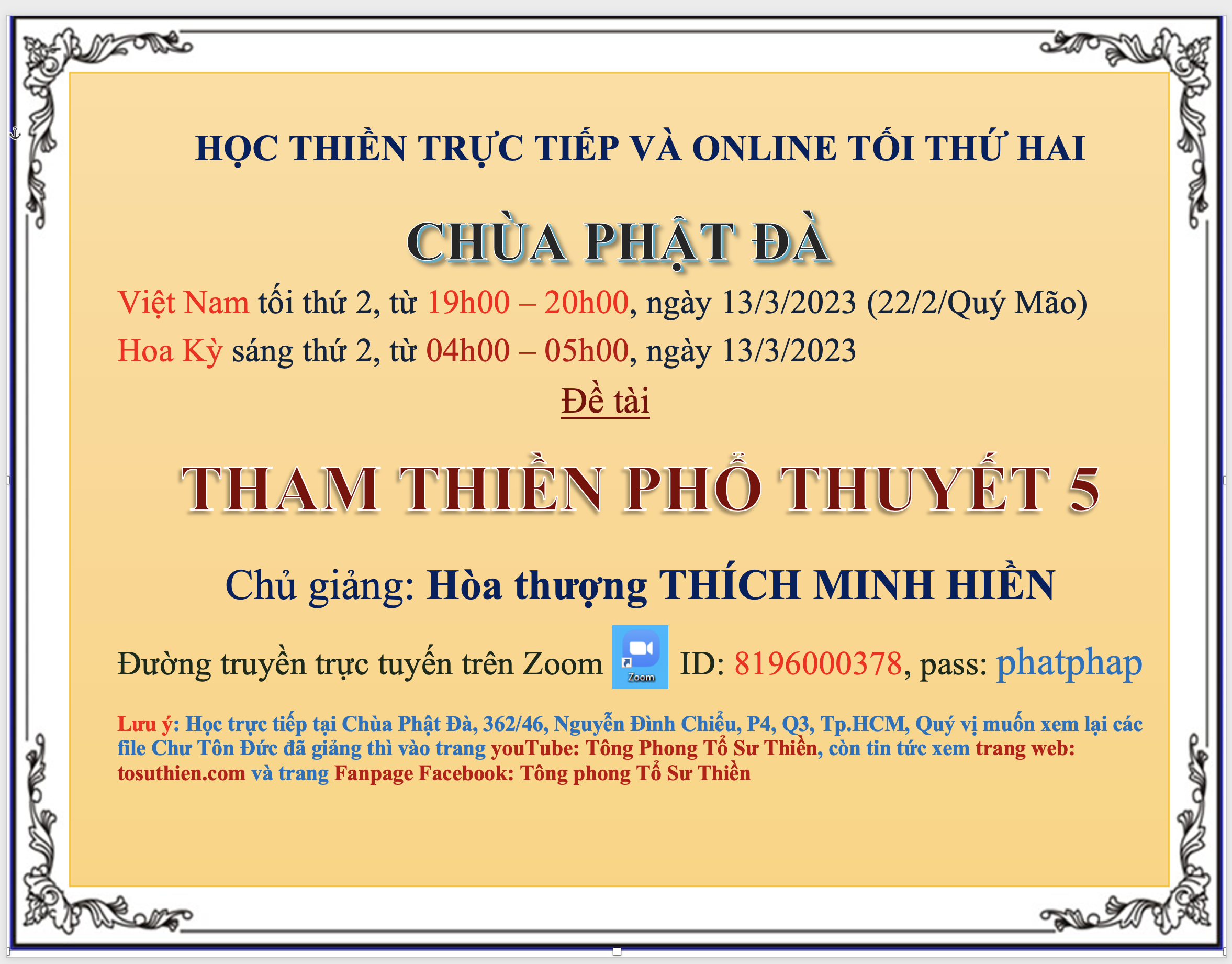 pho thuyet 