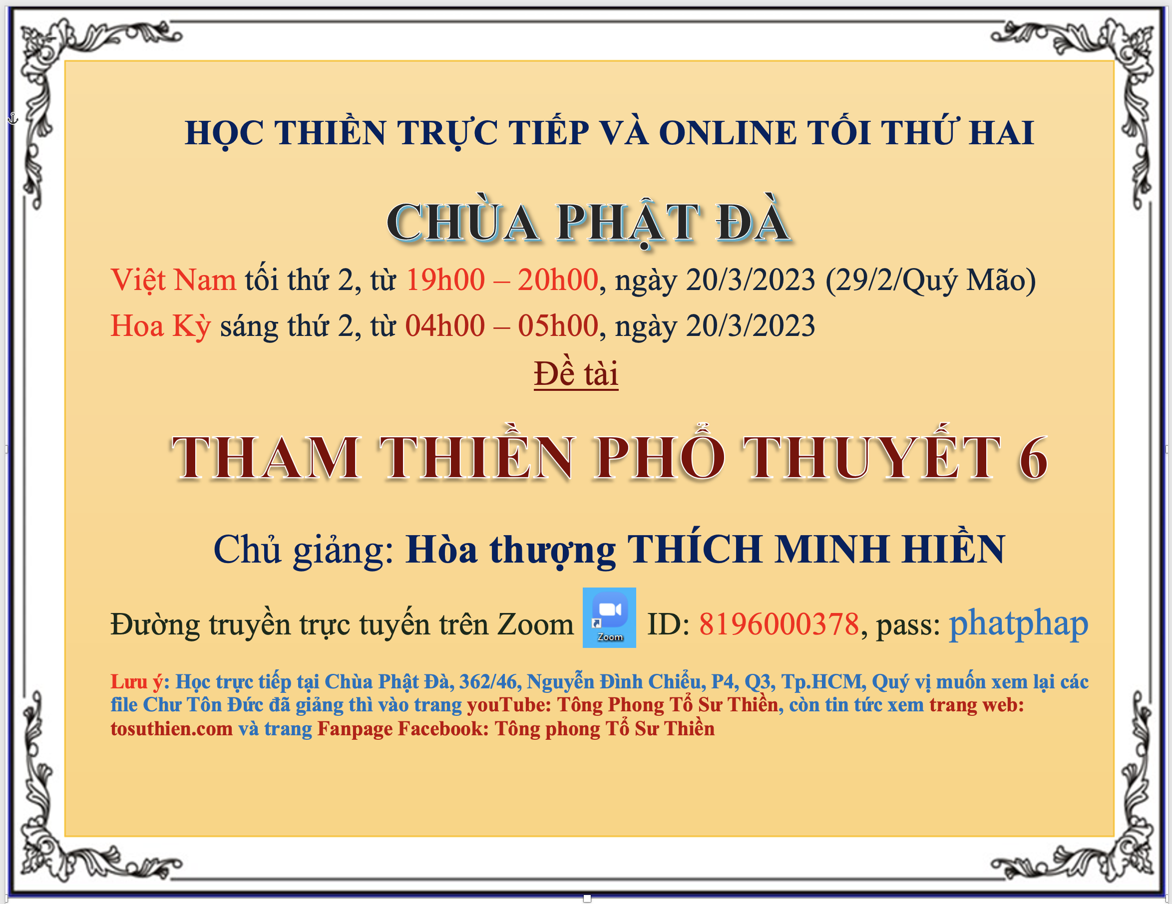 pho thuyet