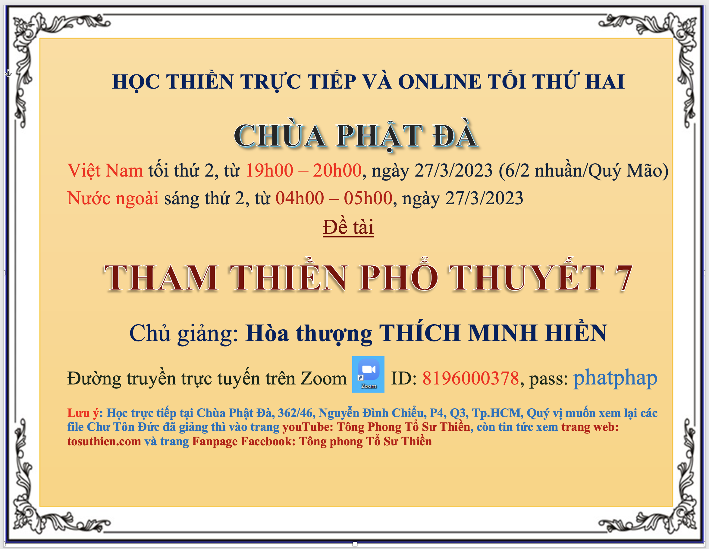 pho thuyet