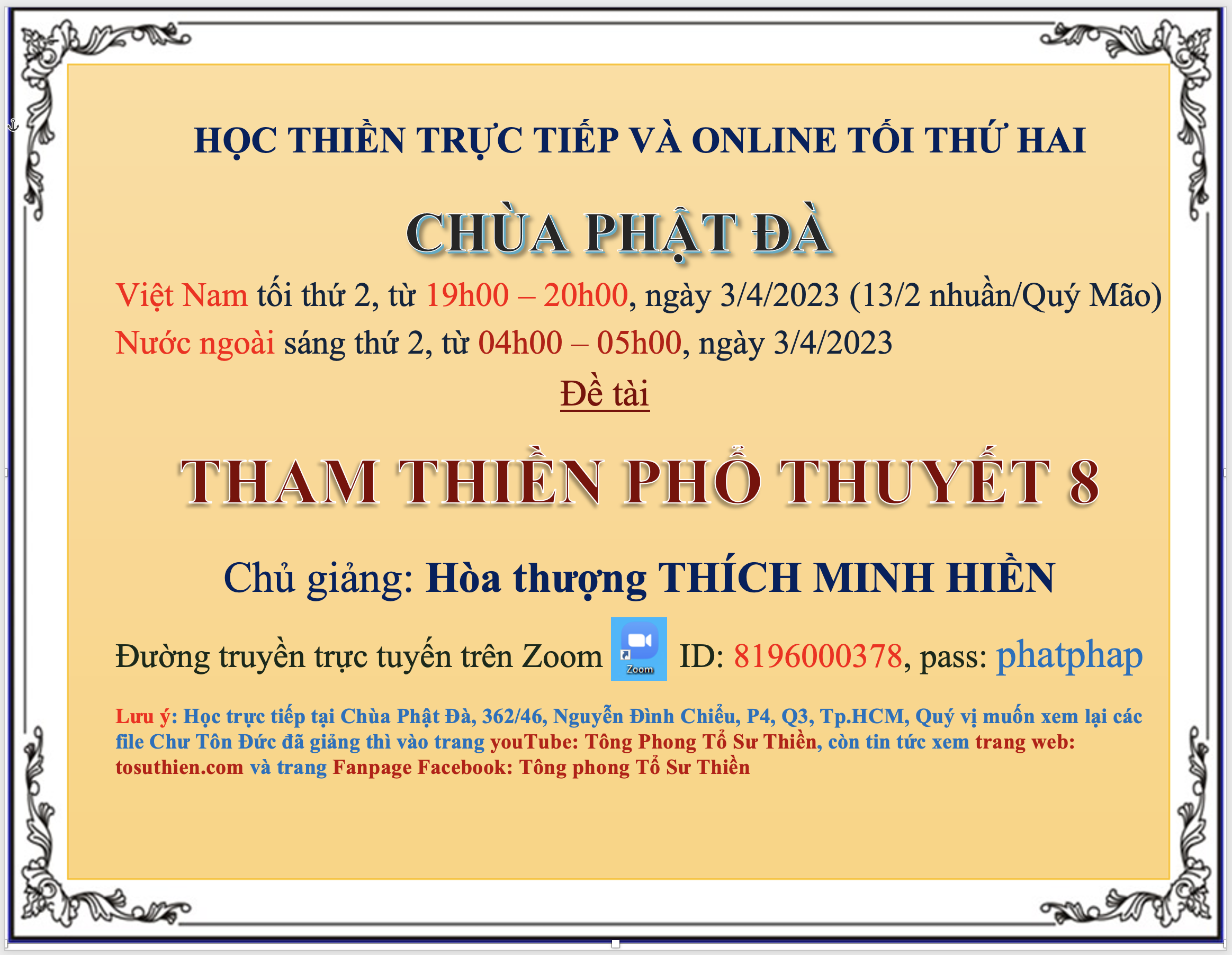 pho thuyet