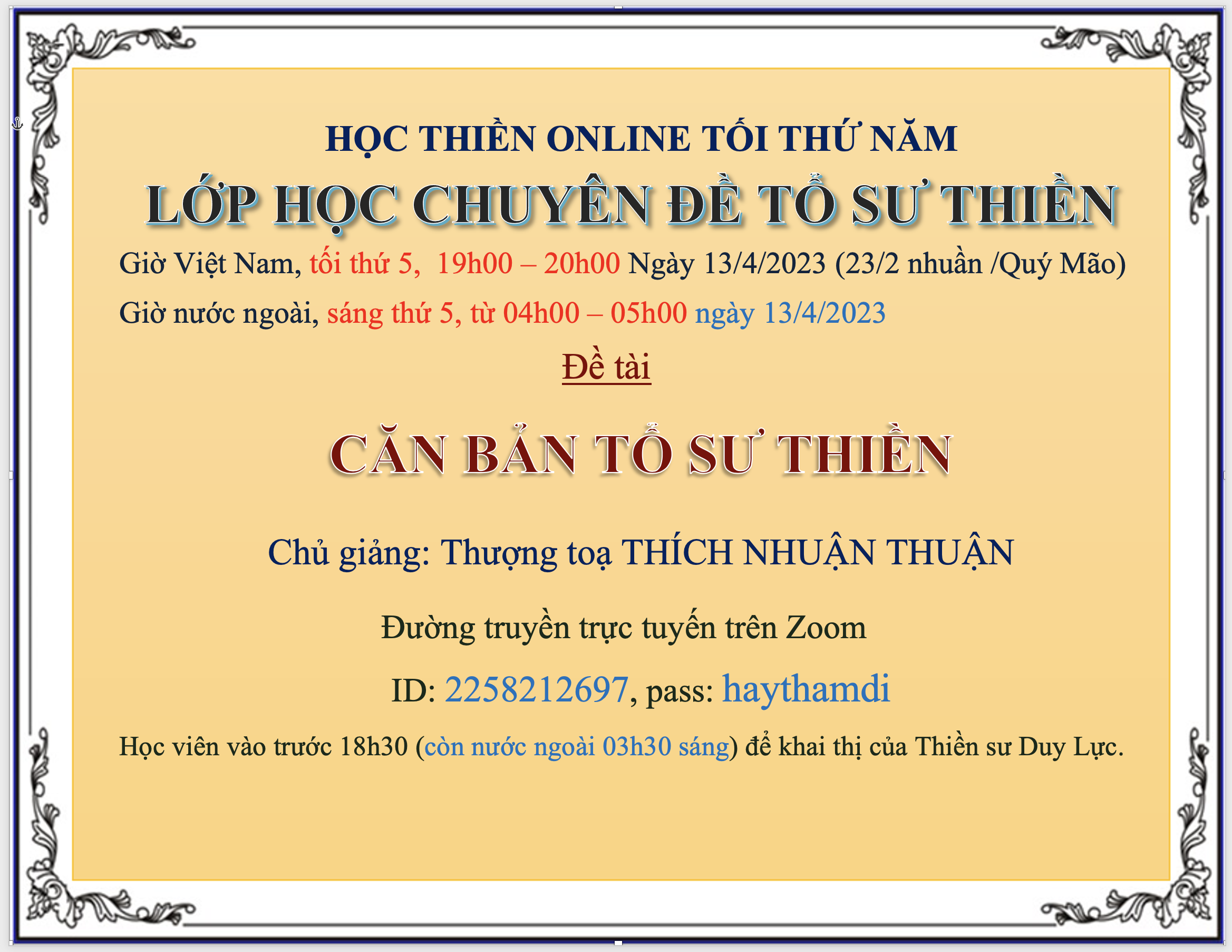 Chuyen de