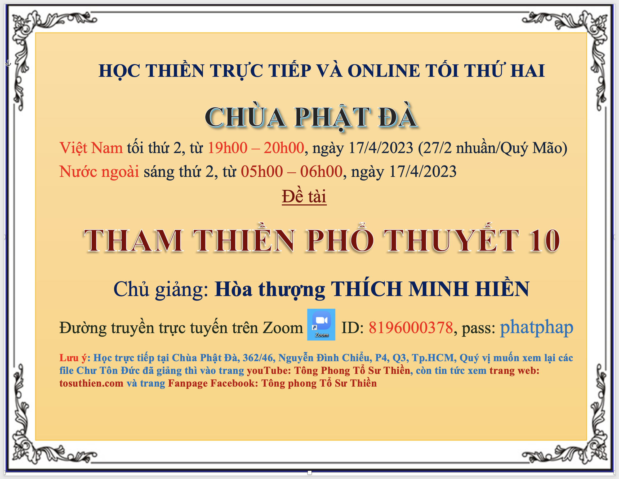 pho thuyet