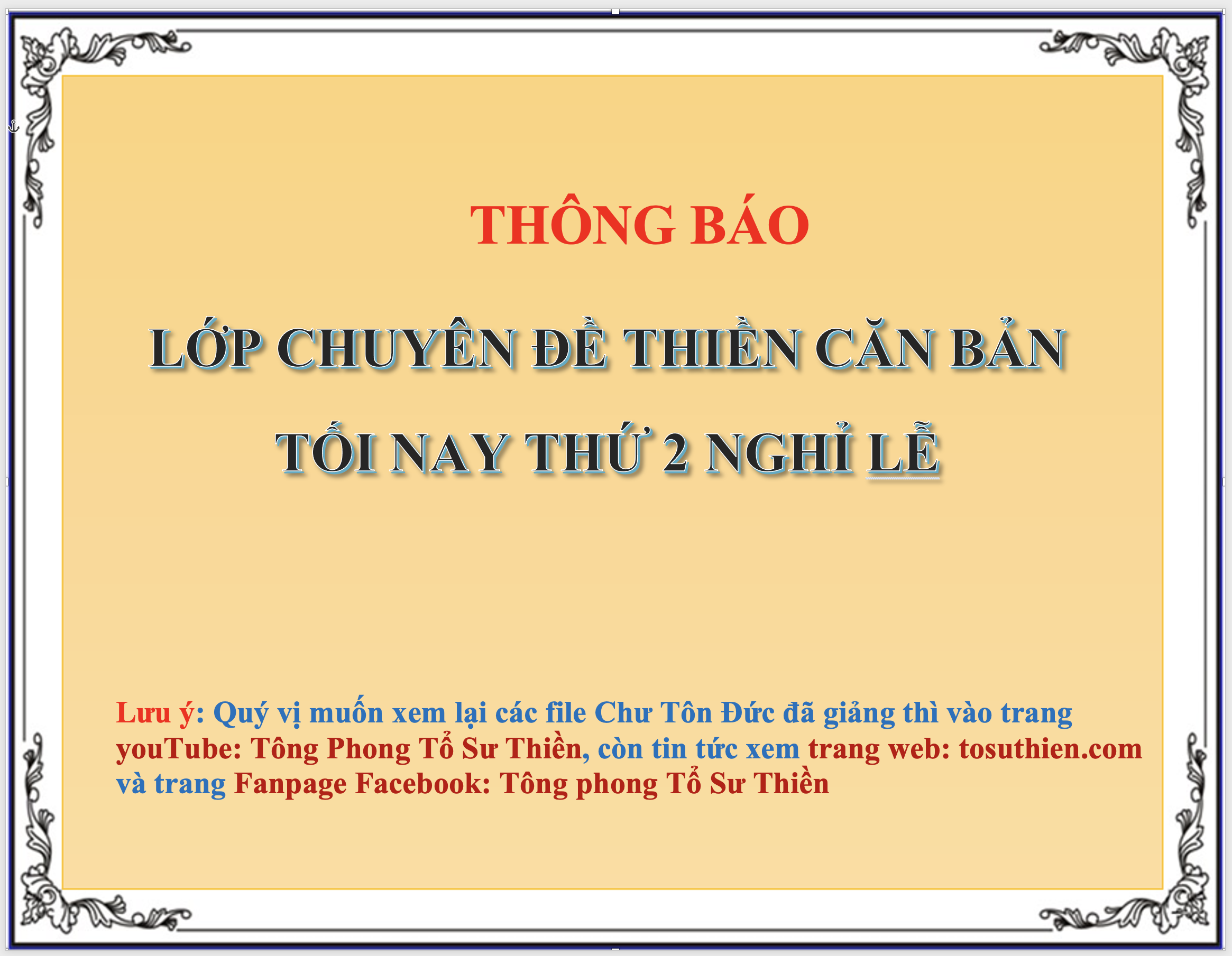 NGHI HOC