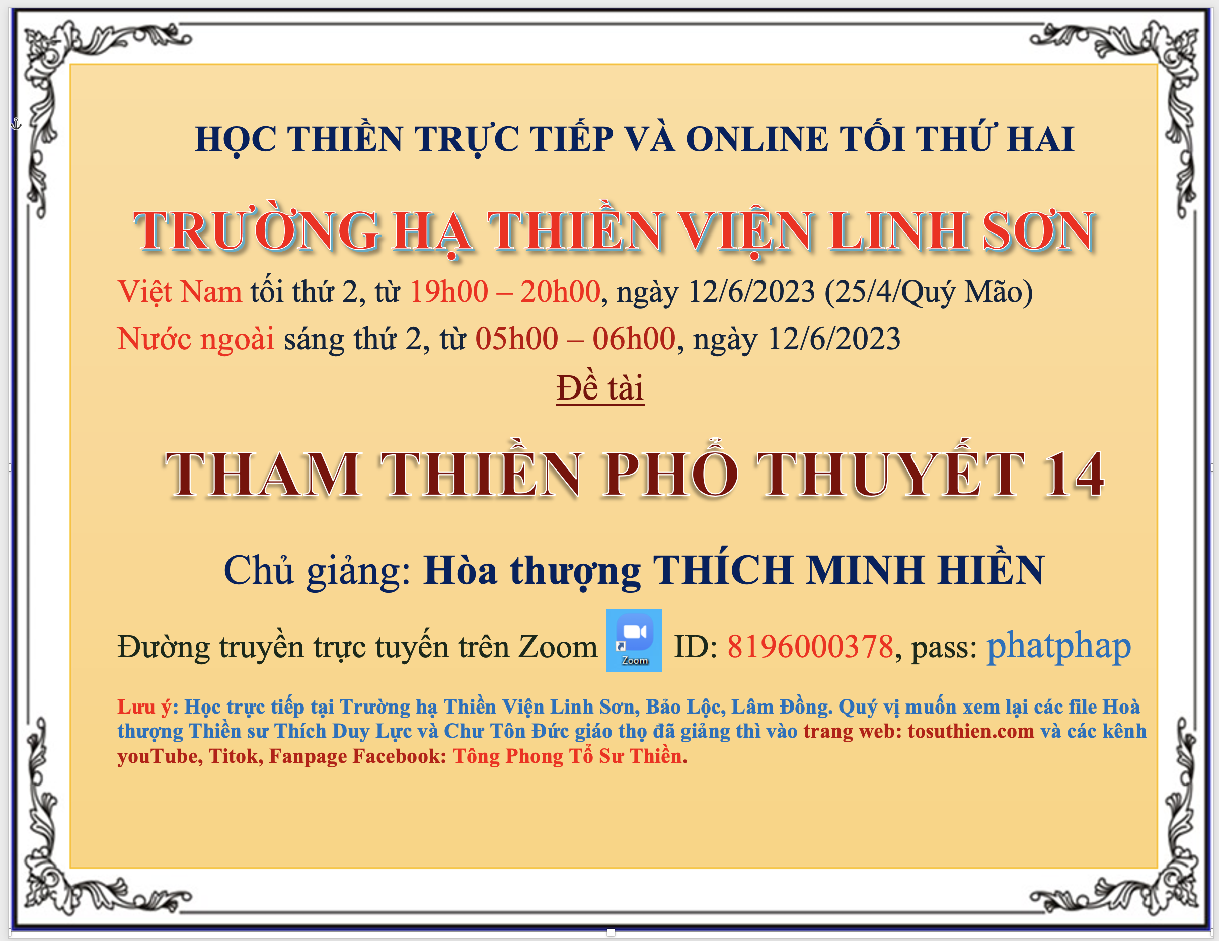 PHO THUYET