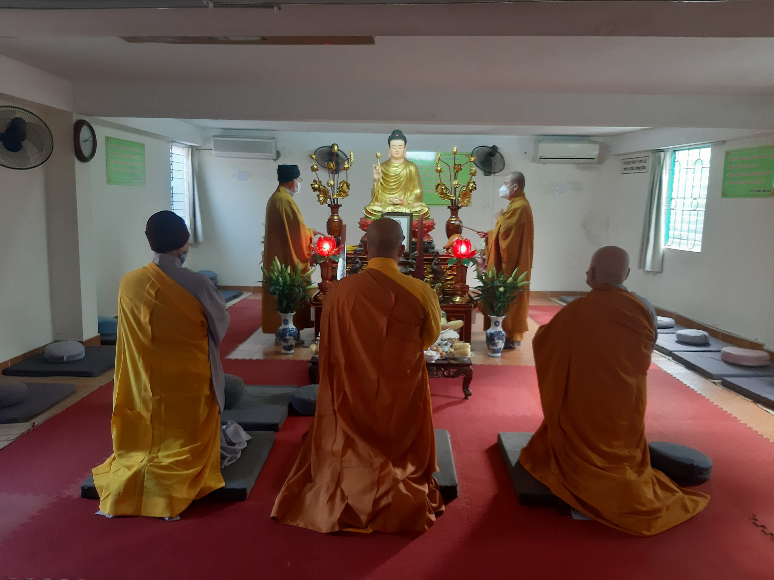 Chùa Quan Nhân, Hà Nội. Tổ chức Lễ Tưởng Niệm lần thứ 22 Hòa thượng Thiền sư thượng Duy hạ Lực viên tịch
