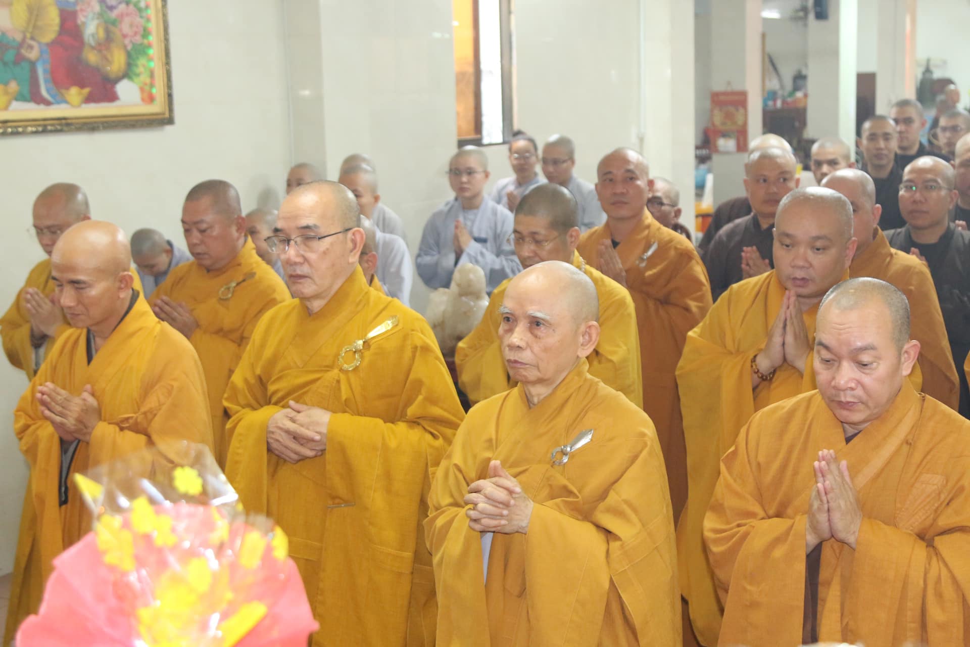 Chu Tôn Đức viếng lễ